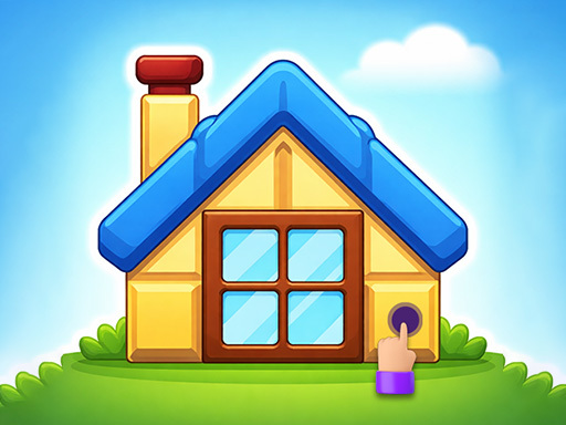 Play House Build Puzzle Game - Free Puzzle game online