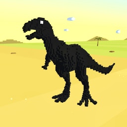 Play Dino T-Rex 3D Run - Free Arcade game online