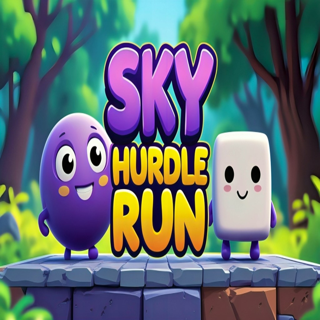Play Sky Hurdle Run - Free Arcade game online