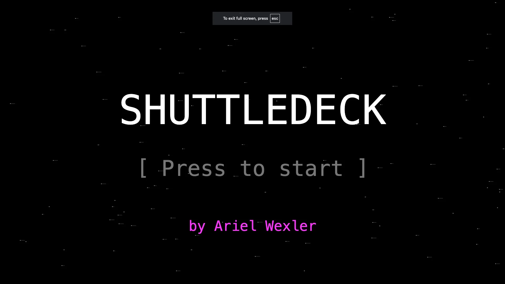 Shuttle Deck