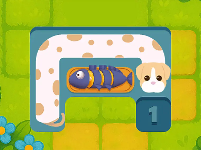 Play Move Dog Puzzle - Free Puzzle game online